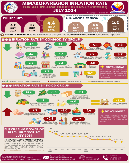 Price Statistics in MIMAROPA Region June 2024