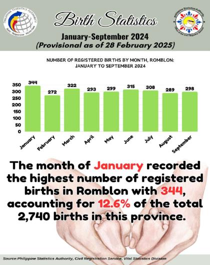 Trivia on Birth Statistics, MIMAROPA: January to September 2024