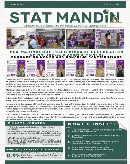 NEWSLETTER - March 2024 Issue
