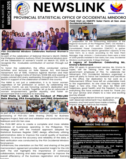 March 2025 News Letter