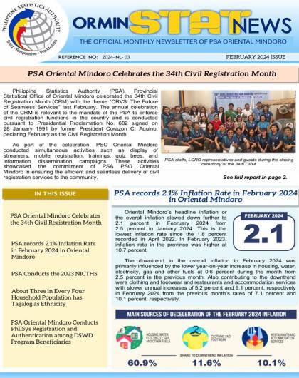 OrMin Stat News - February 2024 Issue