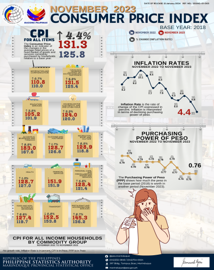 Consumer Price Index November 2023