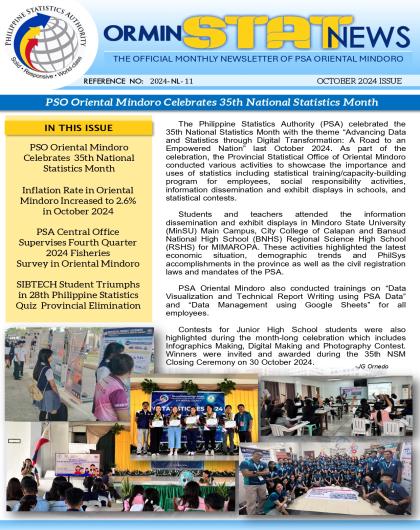 October 2024 Newsletter (October 2024 Issue)