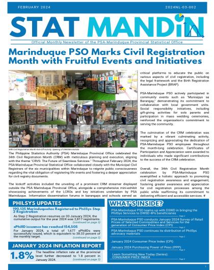 NEWSLETTER- February 2024 Issue