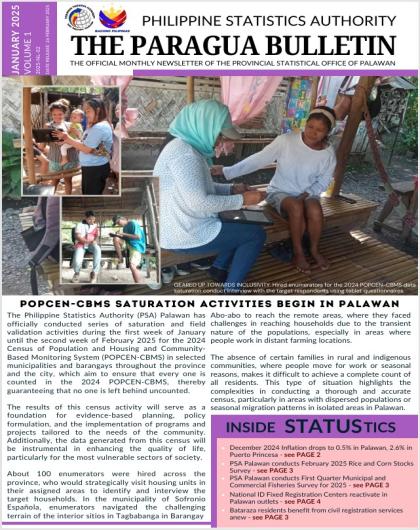 January 2025 Newsletter: The Paragua Bulletin