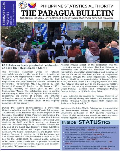 February 2025 Newsletter: The Paragua Bulletin