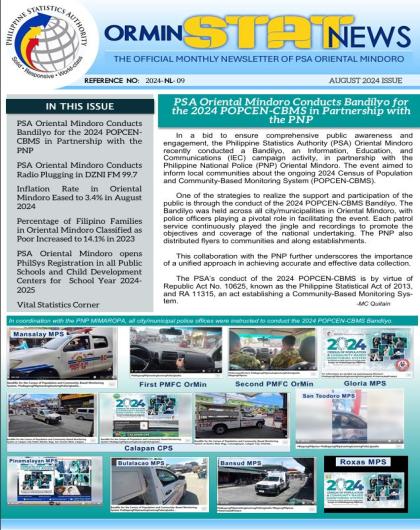 September 2024 Newsletter (August 2024 Issue)